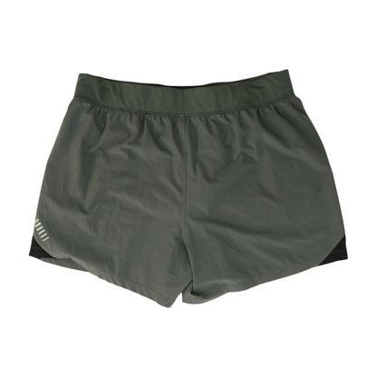Gray Solid Active Shorts