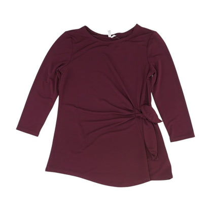 Burgundy Blouse