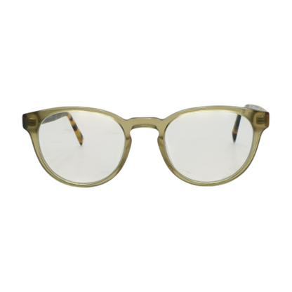 Yellow Percey M Round Prescription Eyewear