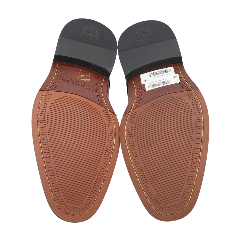 Brown Lace-Up Dress Shoes