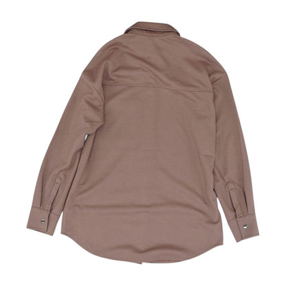 Mauve Solid Button Down