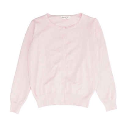 Pink Cardigan Sweater
