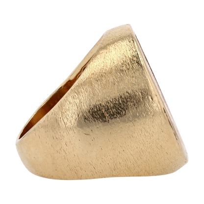14K Yellow Gold 1880 Half Eagle Coin Fashion Ring