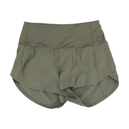 Gray Solid Active Shorts