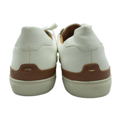 White Lace Up Casual Shoes