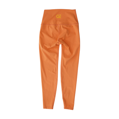 Orange Active Capri Leggings