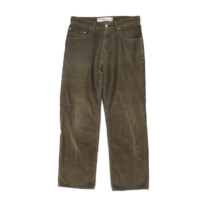 Brown Straight Pants