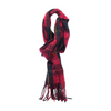 Wallace Modern Red Plaid Scarf – Image 1