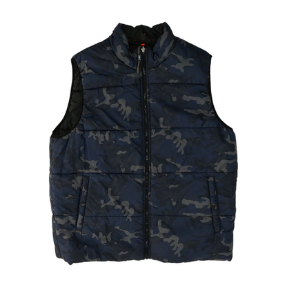 Black Solid Vest
