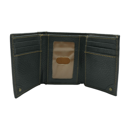 Black Trifold Wallet