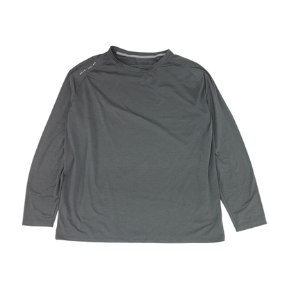 Gray Solid Active T-Shirt