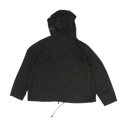 Black Solid Active Jacket