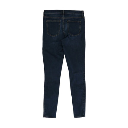 Blue High Rise Skinny Leg Jeans