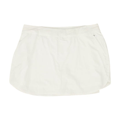 White Mini Skort