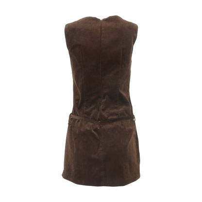 Brown Mini Dress