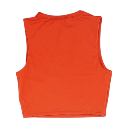 Red Cropped Blouse
