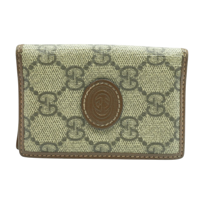 GG Supreme Interlocking G Bi-Fold Cardholder