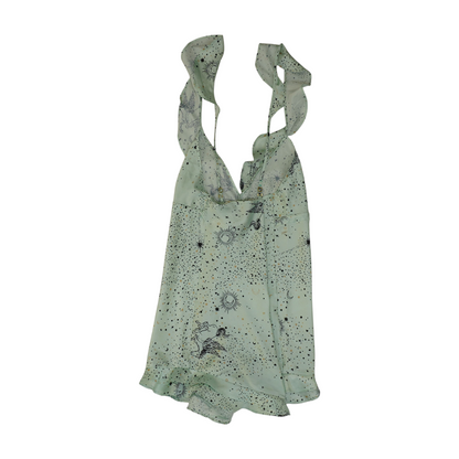 Green Graphic Onesie