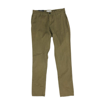 Olive Solid Chino Pants