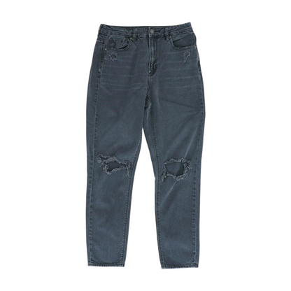 Black Long Relaxed Jeans