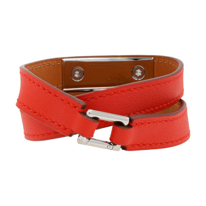 Red Rivale Double Wrap Bracelet