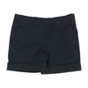 Navy Solid Shorts