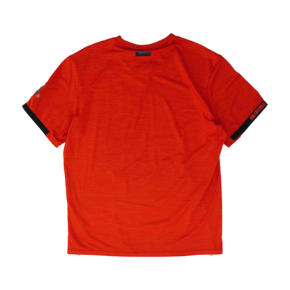 Red Solid Active T-Shirt