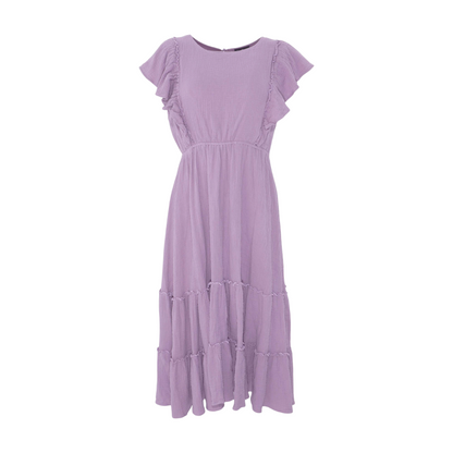 Purple Midi Dress