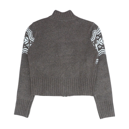 Brown Cardigan Sweater