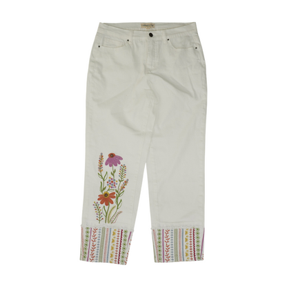 White Regular Jeans