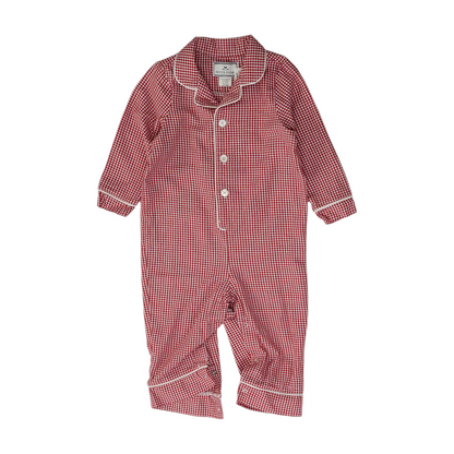 Red Plaid One-Piece