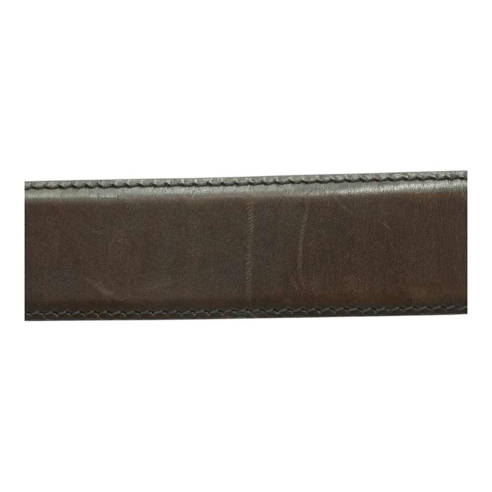 Black Reversible Leather Belt