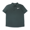 Black Solid Short Sleeve Polo