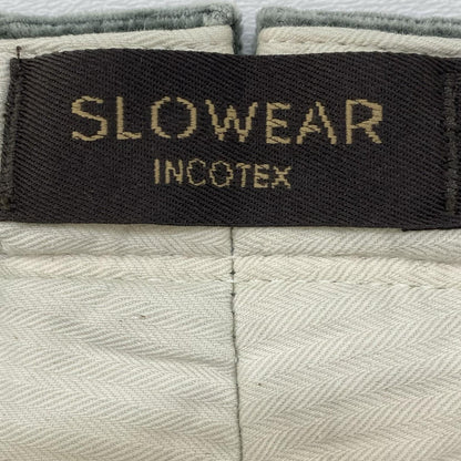 Vintage Green Slim Pants