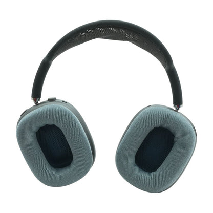 Space Gray Airpods Max (Lightning) with Blue Earpads