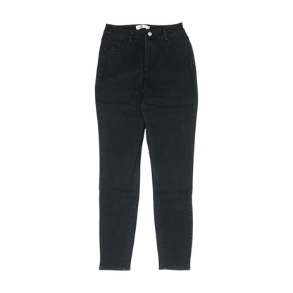 Black Tapered Jeans