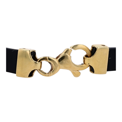 18K Yellow Gold Bangle Bracelet
