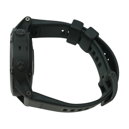 47mm Fenix 5 Black Smartwatch Black Band M/L