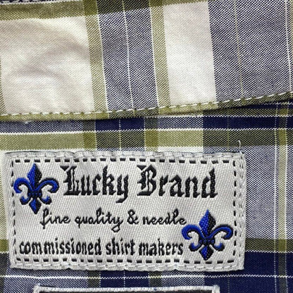 Vintage Multi Plaid Short Sleeve Button Down