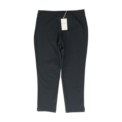 Black Solid Dress Pants