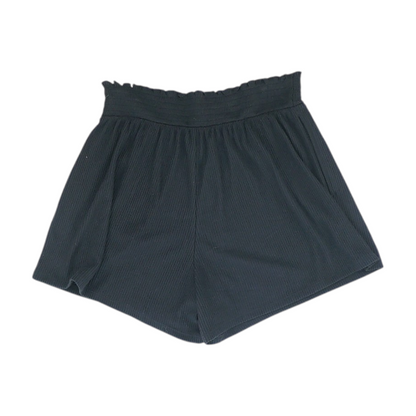 Black Solid Pajama Bottom
