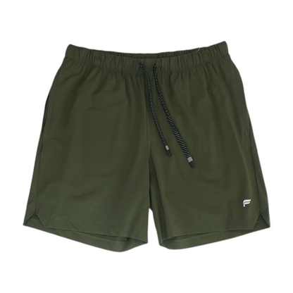 Olive Active Shorts