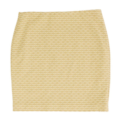 Tan Midi Skirt