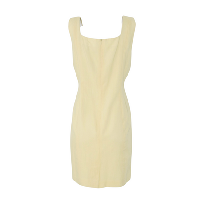Vintage Yellow Mini Dress
