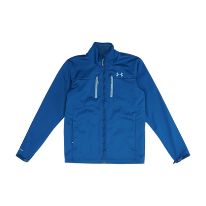 Blue Solid Jacket