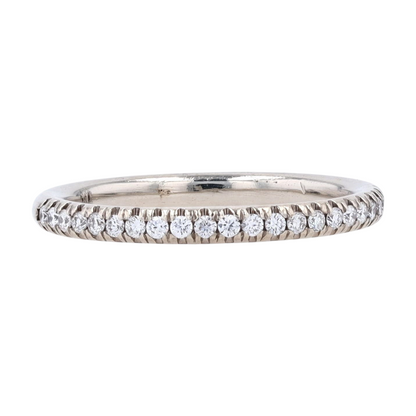 1/8 ctw 14K White Gold Diamond Band
