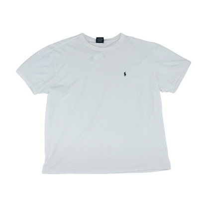 White Solid T-Shirt