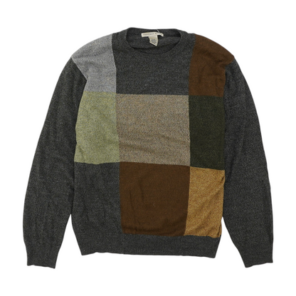 Multi Color Block Pullover Sweater