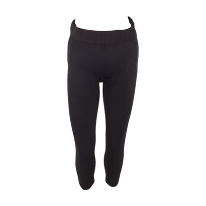 Black Maternity Casual Regular Pants