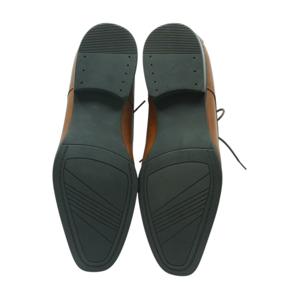 Brown Lace-Up Dress Shoes